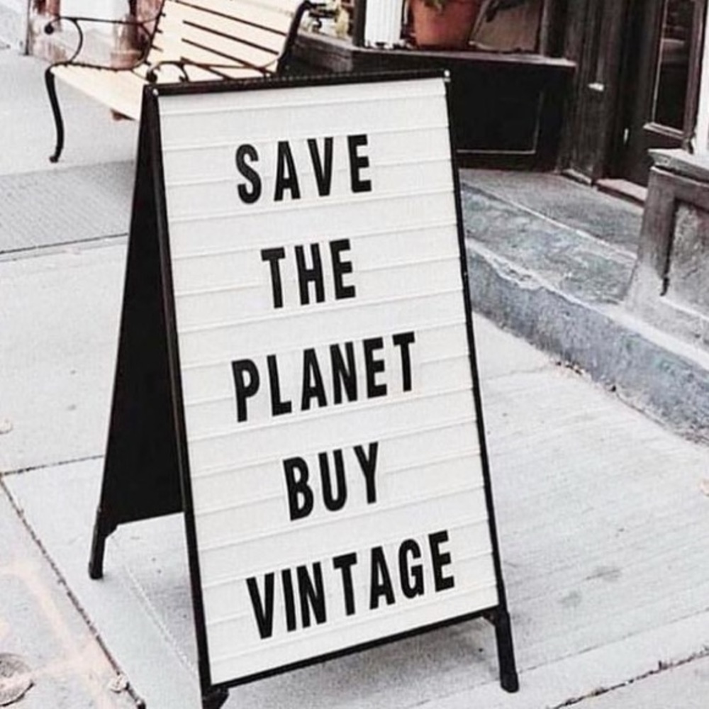 Save the Planet Buy Vintage